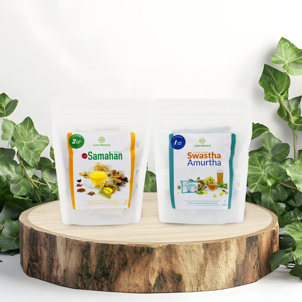 Link Natural-リンクナチュラル｜スリランカのアーユルヴェーダスパイスティー サマハン・アムルタリンクナチュラル_サマハン・アムルタスタンドパウチ